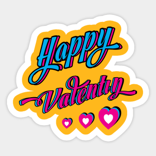 Happy Valentin Sticker